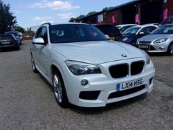 White Used 2014 BMW X1 M Sport SUV | £3,995 (Fair price)