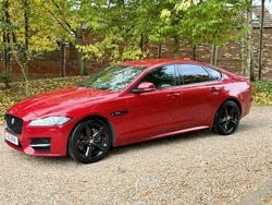 Red Used 2018 Jaguar XF R-Sport Sedan | £16,995 (A bit pricey)