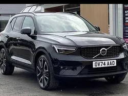 Black Used 2024 Volvo XC40 Ultra SUV | £37,990 (Expensive)