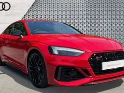 Red Used 2023 Audi RS5 Design Coupe | £54,379 (Fair price)