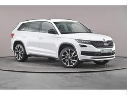 White Used 2020 Skoda Kodiaq SportLine SUV | £26,201 (Fair price)