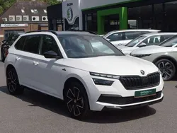 White Used 2023 Skoda Kamiq Monte Carlo SUV | £21,796 (Fair price)
