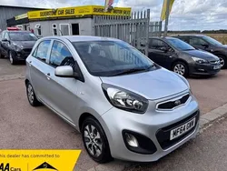 Silver Used 2014 Kia Picanto 2 Hatchback | £3,399 (Good price)