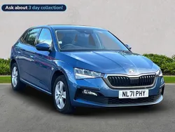 Blue Used 2021 Skoda Scala SE Hatchback | £12,723 (Fair price)