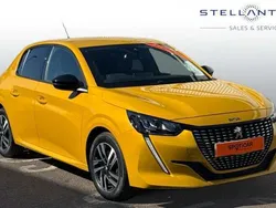 Yellow Used 2022 Peugeot 208 Allure Premium Hatchback | £12,466 (Good price)