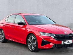 Velvet red metallic Used 2025 Skoda Octavia vRS Hatchback | £30,790 (Expensive)
