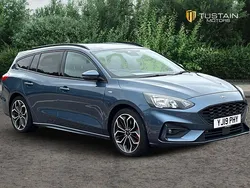 Blue Used 2019 Ford Focus ST-Line X Estate | £9,999 (Fair price)