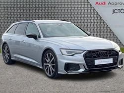 Silver Used 2024 Audi A6 Black Edition Estate | £42,003 (Expensive)
