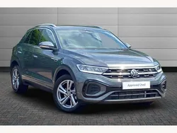 Indium grey Used 2025 VW T-Roc R-line SUV | £27,995 (Fair price)