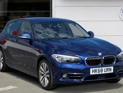 Blue Used 2018 BMW 118 Sport Line Hatchback | £12,200 (Good price)