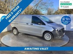 Silver Used 2023 Mercedes Vito Progressive Van | £17,495 (Good price)