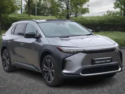 Grey New 2025 Toyota bZ4X SUV | £39,950 (Expensive)