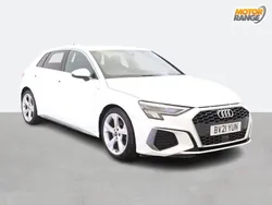 White Used 2021 Audi A3 S-Line Hatchback | £19,895 (Fair price)