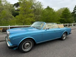Blue/cream Used 1980 Rolls Royce Corniche Cabriolet | £65,000