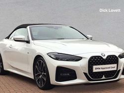 White Used 2022 BMW 420 M Sport Cabriolet | £32,495 (Fair price)