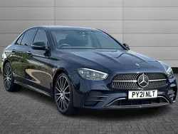 Blue Used 2021 Mercedes E220 AMG line Sedan | £35,085