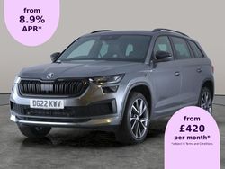 Grey Used 2022 Skoda Kodiaq SportLine SUV | £27,340 (Fair price)