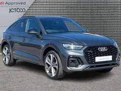 Grey Used 2021 Audi Q5 Sportback Comfort SUV | £34,680 (A bit pricey)