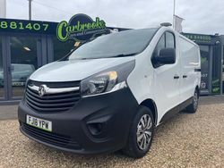 White Used 2018 Vauxhall Vivaro Van | £8,495 (Fair price)