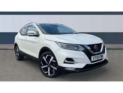 White Used 2019 Nissan Qashqai Tekna SUV | £11,830 (Good price)