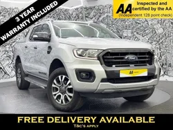 Silver Used 2020 Ford Ranger Wildtrack Pickup | £16,945 (Good price)