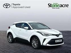 White Used 2023 Toyota C-HR SUV | £22,500 (A bit pricey)