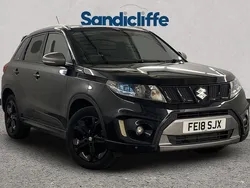 Black Used 2018 Suzuki Vitara SUV | £11,489 (Fair price)