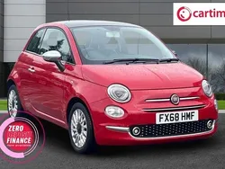 Red Used 2018 Fiat 500 Lounge Hatchback | £6,300 (Fair price)