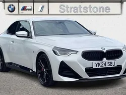White Used 2024 BMW 230 M Sport Coupe | £34,599 (Fair price)