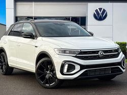 White New 2025 VW T-Roc Black Edition SUV | £35,783 (Fair price)
