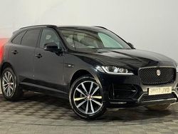 Black Used 2017 Jaguar F-Pace R-Sport SUV | £11,495 (Fair price)