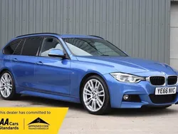 Blue Used 2016 BMW 320 M Sport Estate | £11,995 (Fair price)