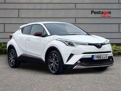 White Used 2018 Toyota C-HR SUV | £10,995 (Fair price)