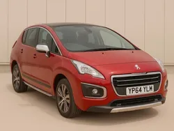 Red Used 2014 Peugeot 3008 Allure Hatchback | £4,990 (Fair price)