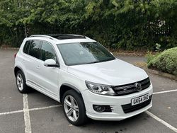 White Used 2014 VW Tiguan R-line SUV | £7,495 (Good price)