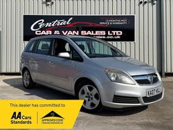 Silver Used 2007 Vauxhall Zafira Club MPV | £1,995