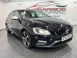 Black Used 2017 Volvo S60 R-Design Sedan | £12,299 (Fair price)