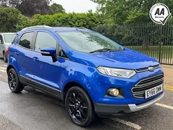 Blue Used 2016 Ford Ecosport Titanium SUV | £5,495 (Fair price)