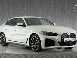 White Used 2024 BMW 420 Gran Coupé M Sport Coupe | £36,737 (Fair price)
