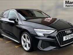 Black Used 2021 Audi A3 S-Line Hatchback | £18,990 (Fair price)