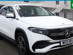 White Used 2021 Mercedes EQA250 AMG line SUV | £17,300 (Good price)
