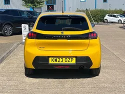 Yellow Used 2023 Peugeot 208 Active+ Hatchback | £12,995 (Fair price)