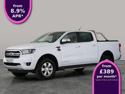 White Used 2022 Ford Ranger Limited Pickup | £17,837 (Fair price)