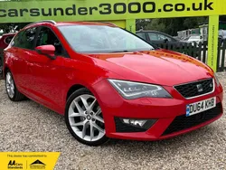 Red Used 2014 Seat Leon FR Estate | £7,825 (A bit pricey)