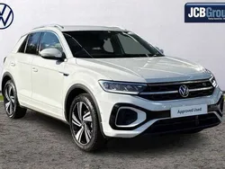 White Used 2022 VW T-Roc R-line SUV | £27,495 (A bit pricey)