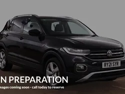 Black Used 2021 VW T-Cross SEL SUV | £14,980 (Fair price)