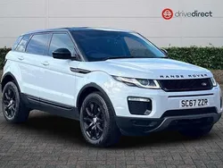 White Used 2017 Land Rover Range Rover evoque SE SUV | £12,900 (Fair price)