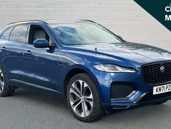 Blue Used 2021 Jaguar F-Pace R-Dynamic SUV | £29,562 (Fair price)