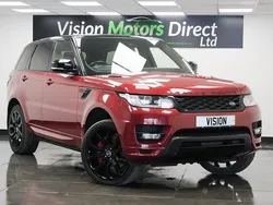 Red Used 2014 Land Rover Range Rover Sport Autobiography Dynamic SUV | £12,970 (Super price)