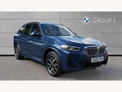 Blue Used 2022 BMW X3 M Sport SUV | £34,798 (Fair price)